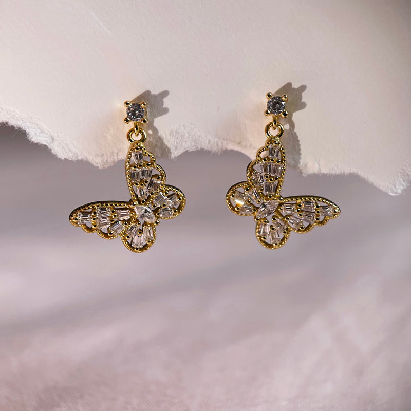 Butterfly effect earrings