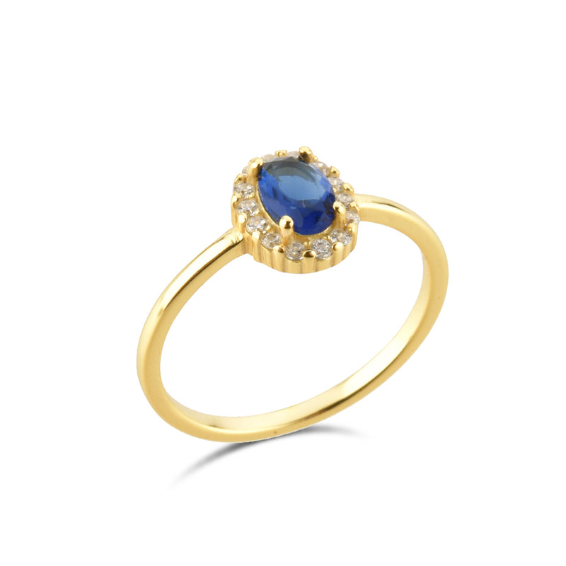 Sky blue ring