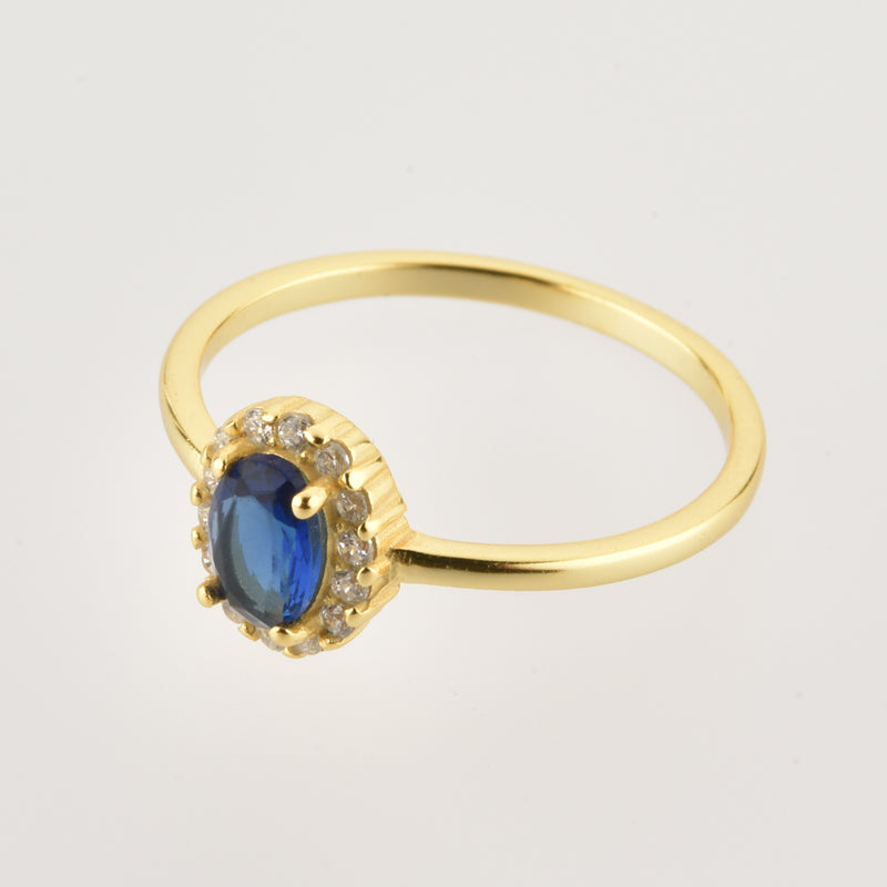 Sky blue ring