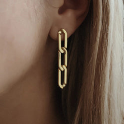 Kendall chain earrings