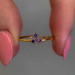 Lavender ring